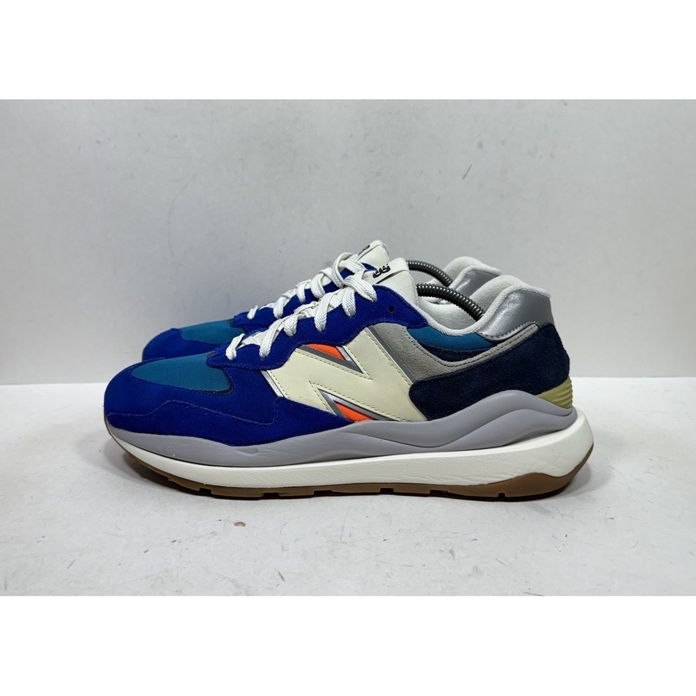 New Balance 57/40 5740 Mens Sz 11 Team Royal Orange M5740DC1 Sneakers Shoes Blue - Picture 4 of 9